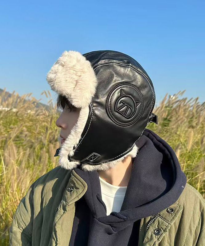 Winter Fuzzy Wool Lined Ear Protection Outdoor Hat