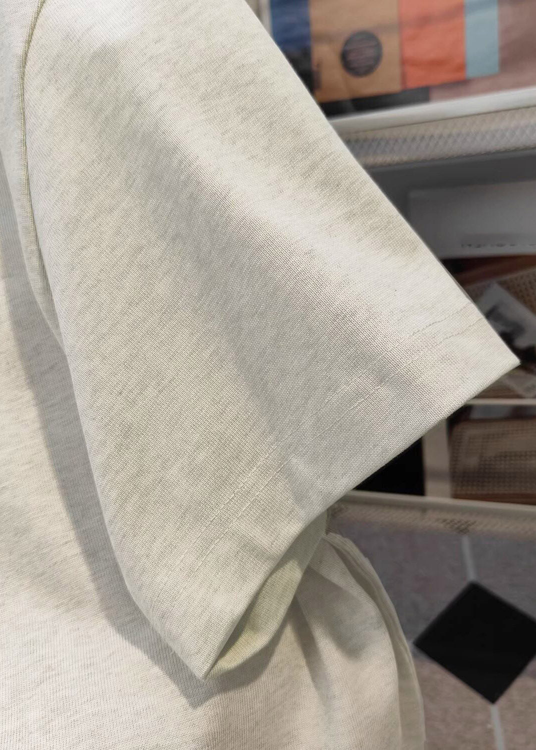 Modern Light Grey O-neck Animal Print T Shirt Summer