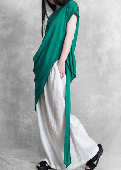 Multi-piece Suit Style Irregular Green Two-piece Suit