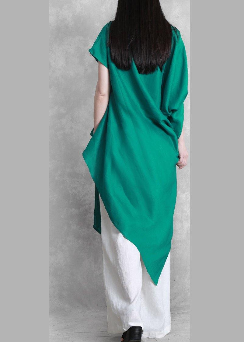 Multi-piece Suit Style Irregular Green Two-piece Suit