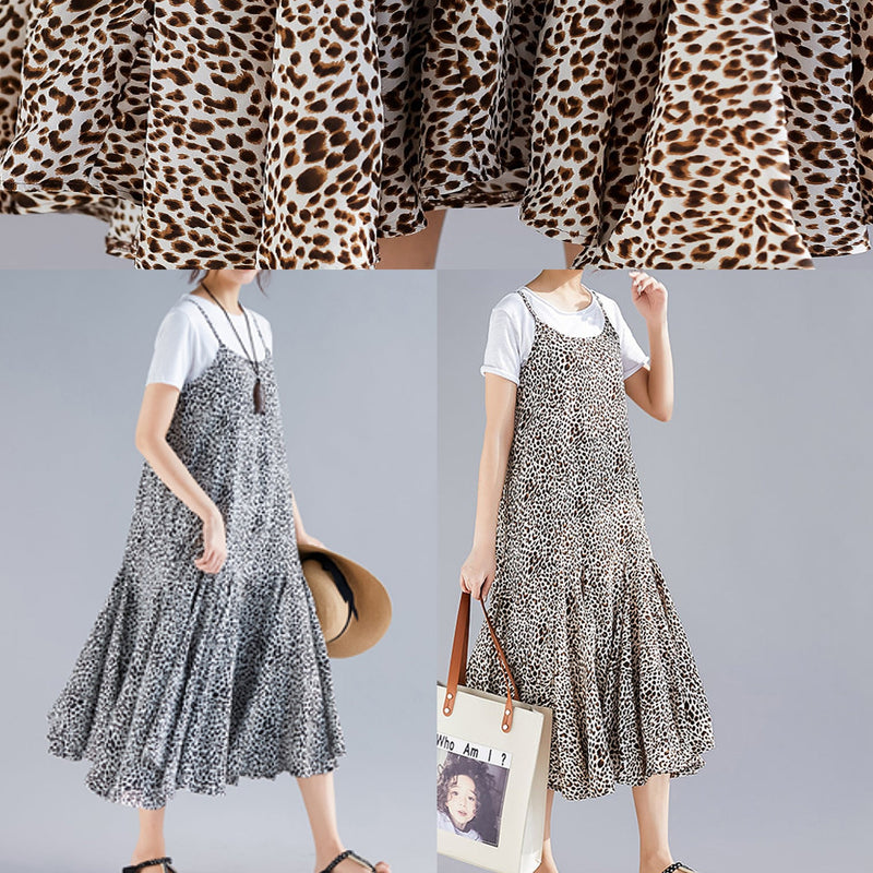 Mu Spaghetti Strap Dresses Online Shopping Brown Dresses Summer