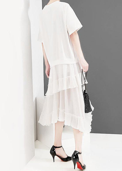 Muchiffon Dress Long Korea Color