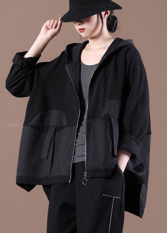 Natural Patchwork Spring Clothes for Black Outwear