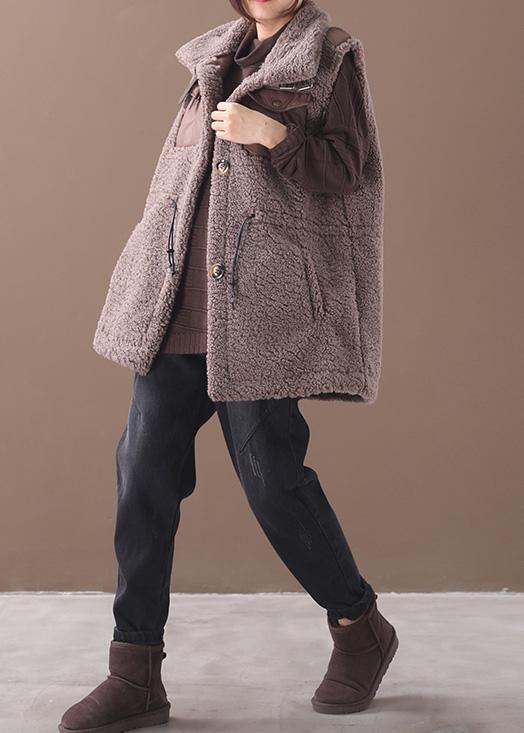 Natural Chocolate Maxi Coat Ideas Drawstring Sleeveless Coats