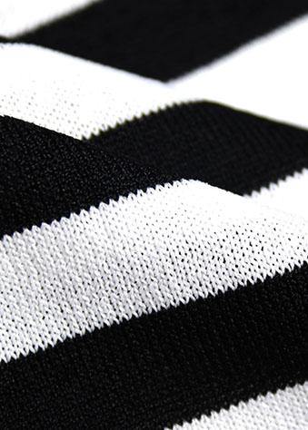 Natural Patchwork Cotton Quilting Dresses Work Striped Dress Summer