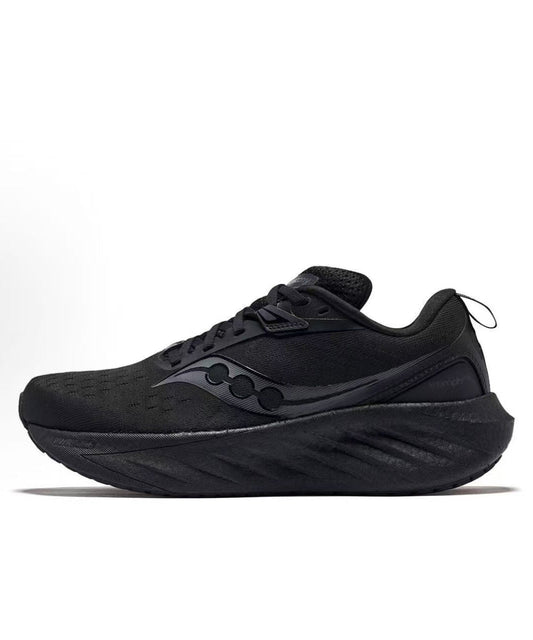 New Black Lace Up Platform Flat Sport Shoes