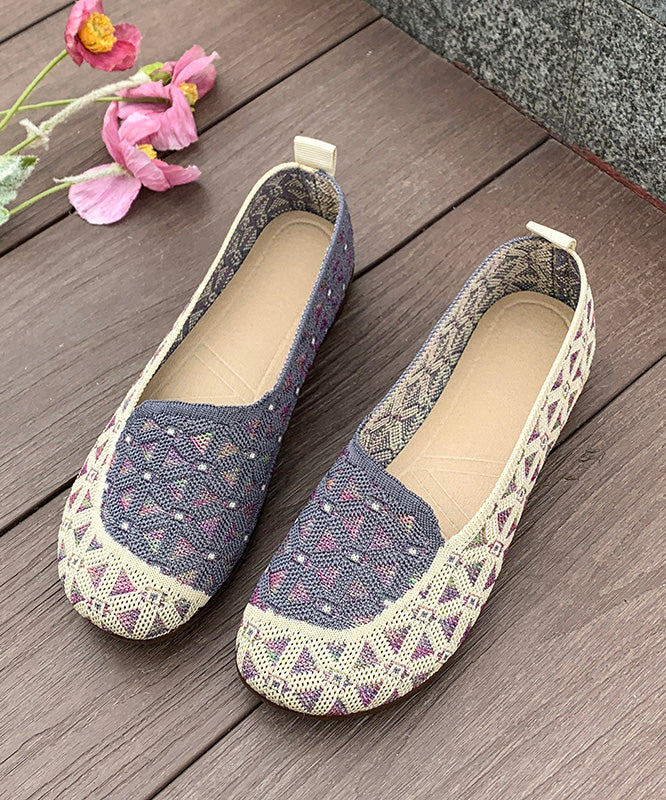 New Red Breathable Soft Soled Flats Shoes