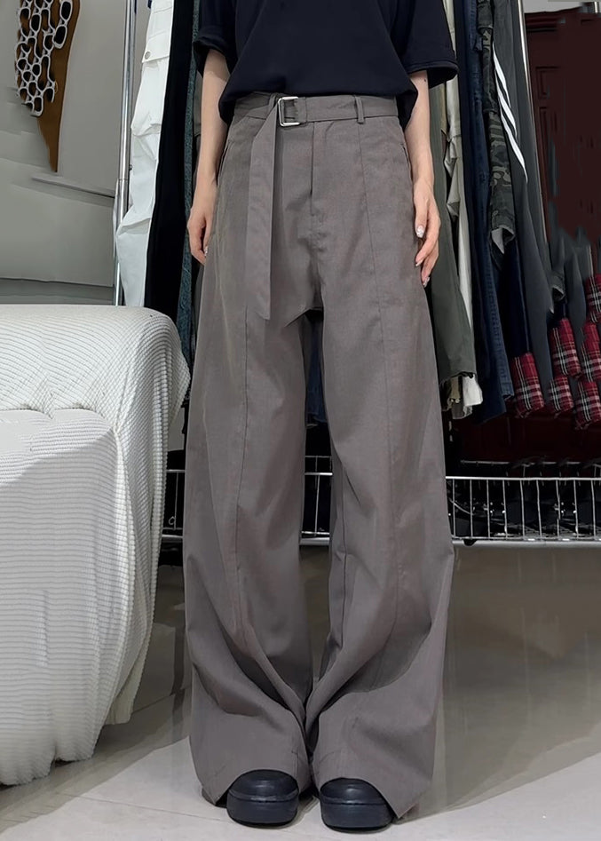 New Coffee Original Design Pockets Spandex Pants Summer
