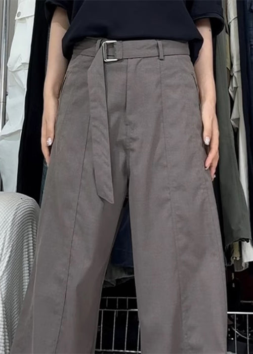 New Coffee Original Design Pockets Spandex Pants Summer