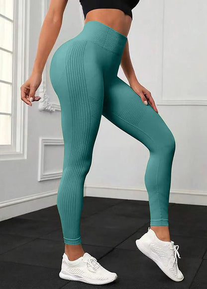 New Red Butt Scrunch Nylon High Waist Yoga Pants