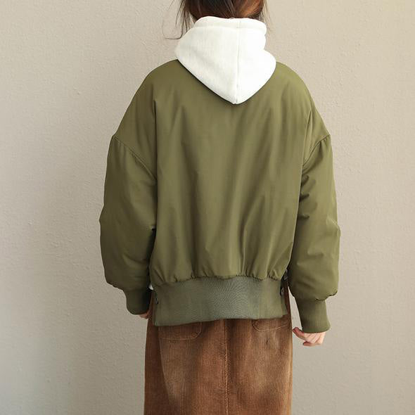 New Thicken Short Coat Loose Winter Jacket Q1916