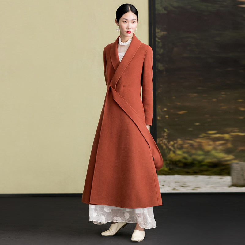 New Long Sleeve Woolen Outwear Coats Coat