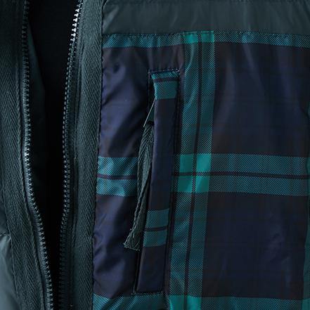 New Down Jacket Winter Overcoat Red Stand Collar Patchwork Goose Down Coat