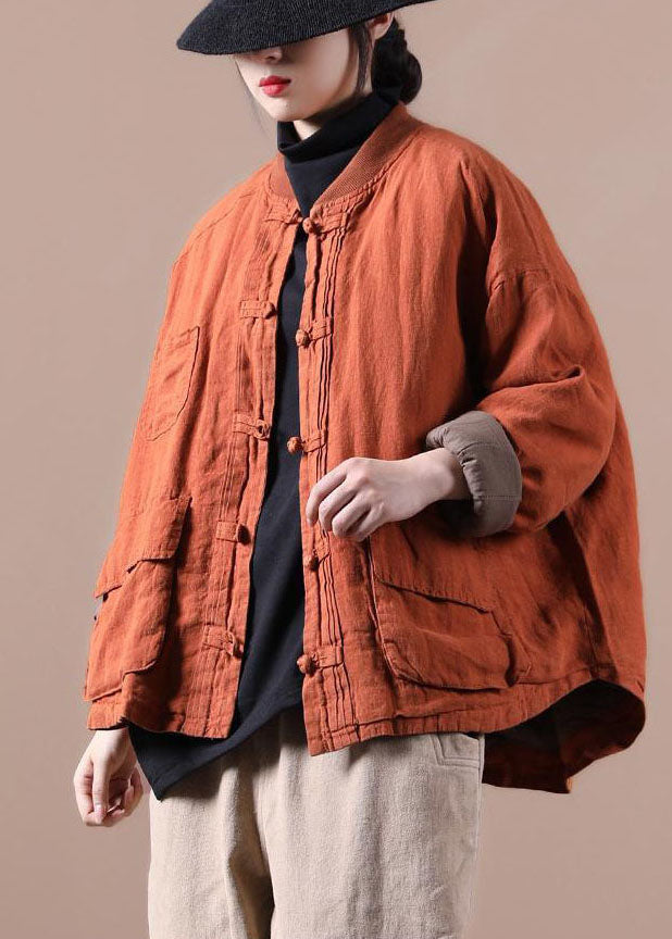 Mulberry Oversized Linen Coat Outwear Winter Parkas
