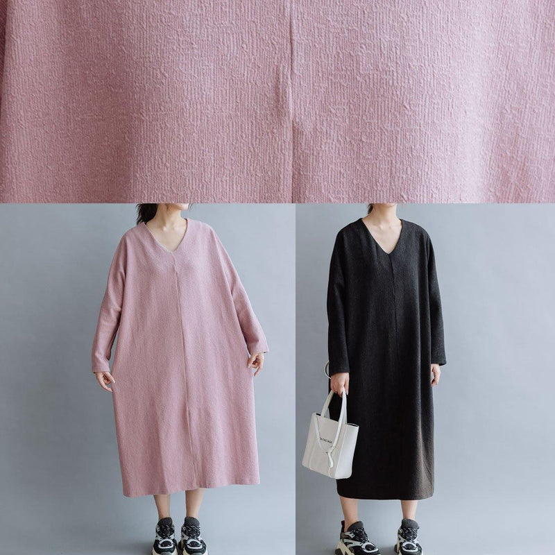 Organic V Neck Cotton Dresses Ideas Black Dresses Fall