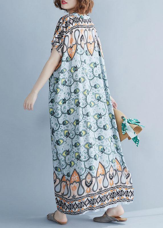 Organic V Neck Cotton Summer Dresses Work Outfits Dresses