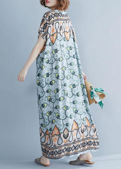 Organic V Neck Cotton Summer Dresses Work Outfits Dresses