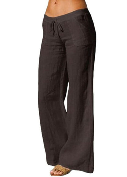 White Linen Pants