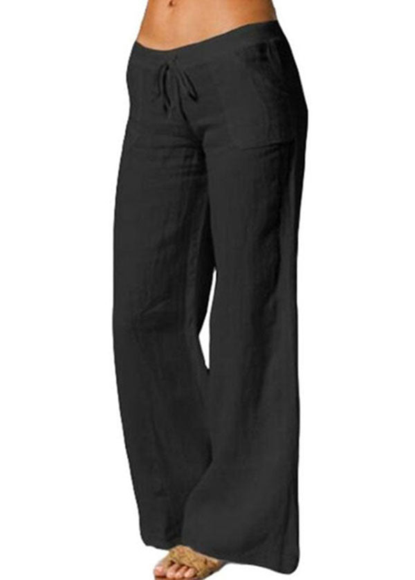 White Linen Pants