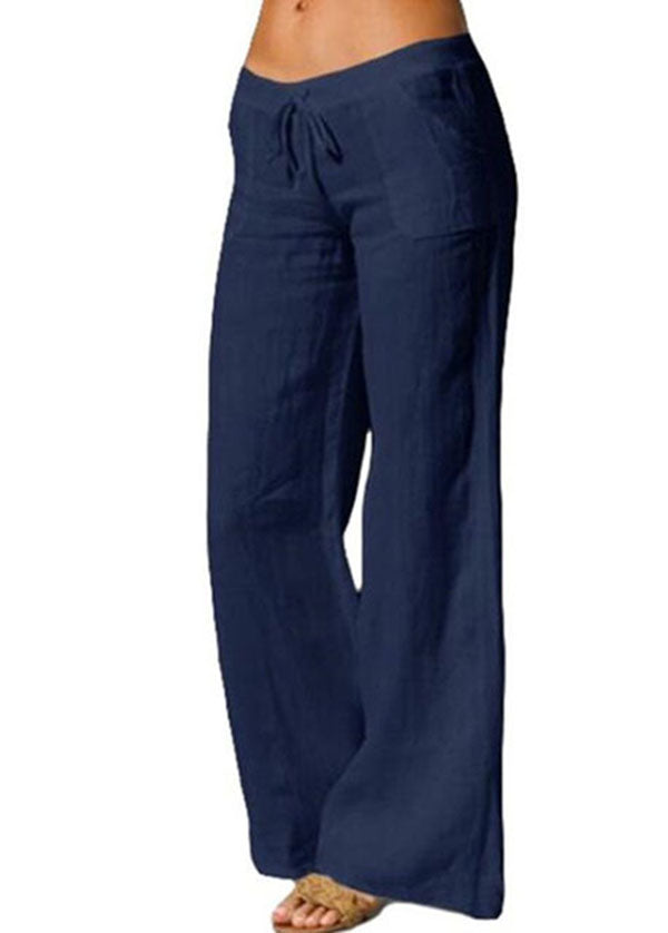 White Linen Pants