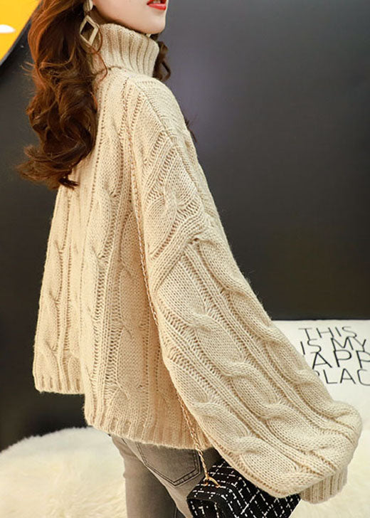 Art Khaki Cozy Knit Winter Sweater