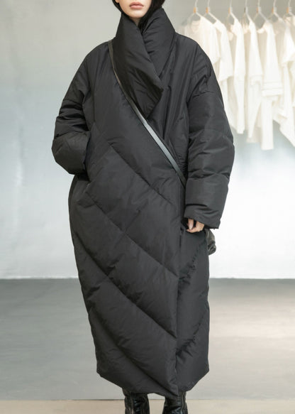 Black Pockets Duck Down Coats Winter