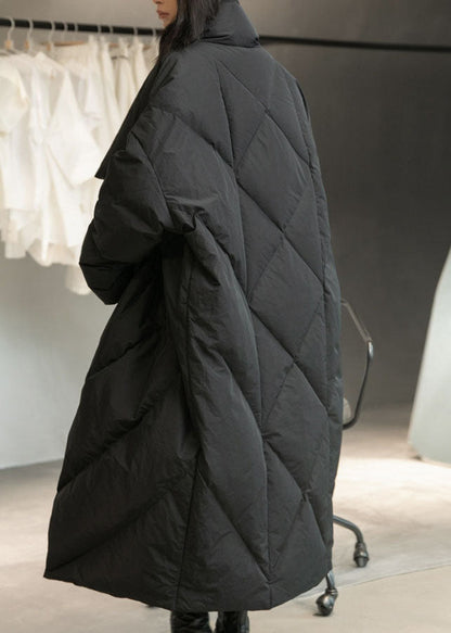 Black Pockets Duck Down Coats Winter