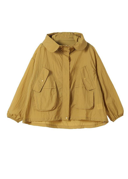 White Pocket Upf 50+ Coat Jacket Hoodies Outwear Summer