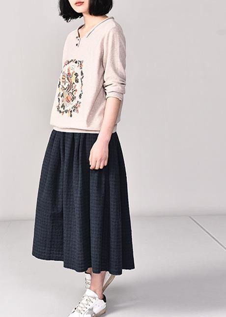 Pullover Beige Knitted Jackets Clothing V Neck Sweaters Long Sleeve