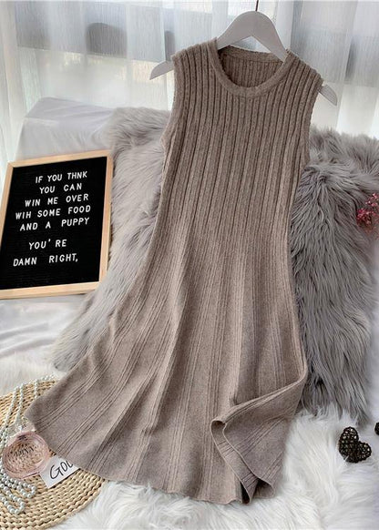 Pullover Red Sweater Weather Diy O Neck Sleeveless Funny Fall Sweater Dresses