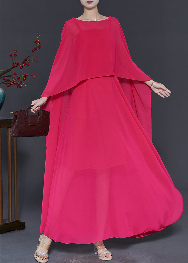Rose Chiffon Sets 2 Pieces Low High Design Spring