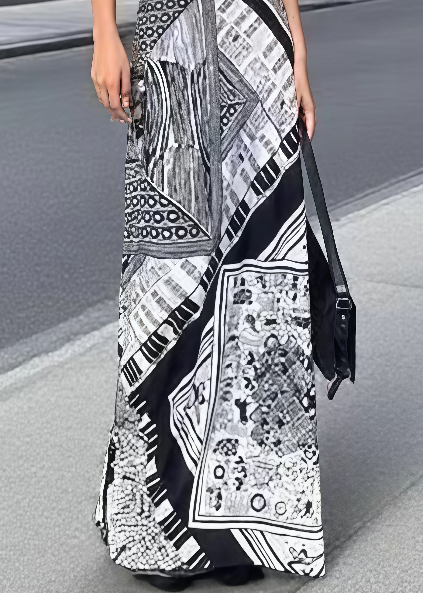 Backless Print Halter Beach Dresses Summer