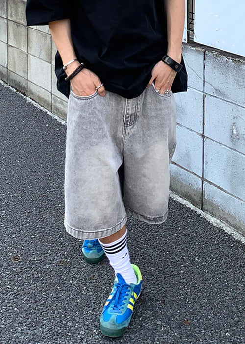 Simple Black Pockets Pants High Waist Summer