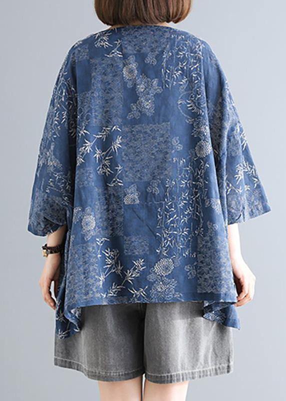 Simple Chiffon Tunics for Organic Chiffon Print Dobby Blouse
