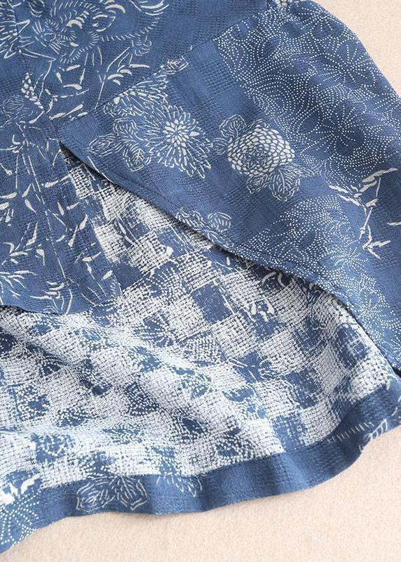 Simple Chiffon Tunics for Organic Chiffon Print Dobby Blouse