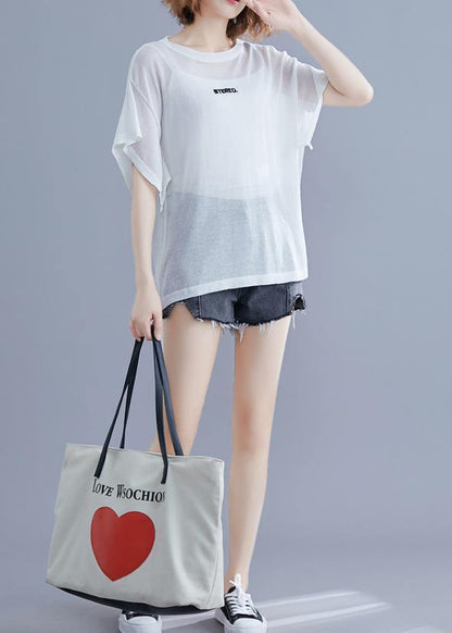 Style Embroidery Cotton Tunic Pattern Sewing White Tops Summer