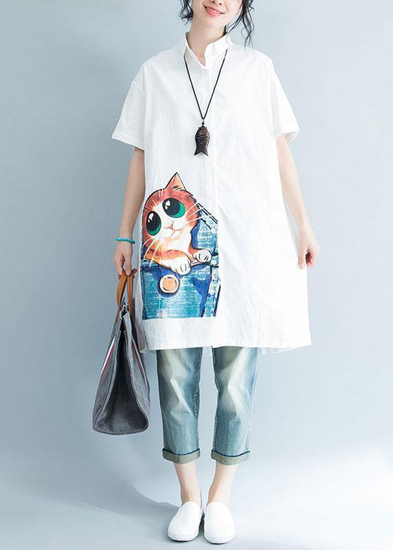 Style Prints Cotton Clothes Ideas White Dresses Summer