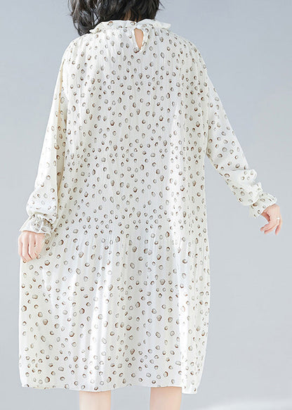 Style Cinched Chiffon Robes Wardrobes White Clothing Dress Summer