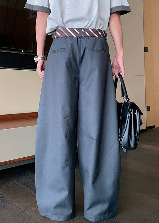 Stylish Khaki Pockets High Waist Spandex Pants Summer