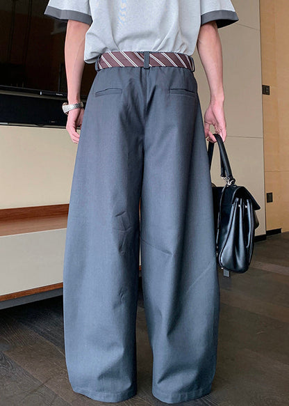 Stylish Khaki Pockets High Waist Spandex Pants Summer