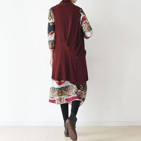 Stylish Linen Vests Causal Cardigans Linen Clothing