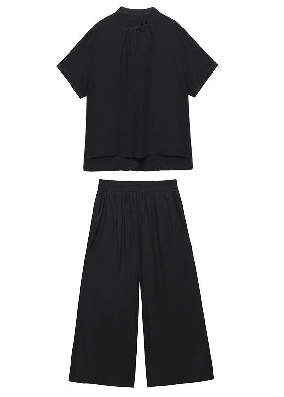 Suit Female Retro Fashionable Green Two-piece Set