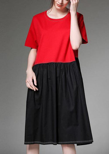Summer Dress Cotton Loose Dress