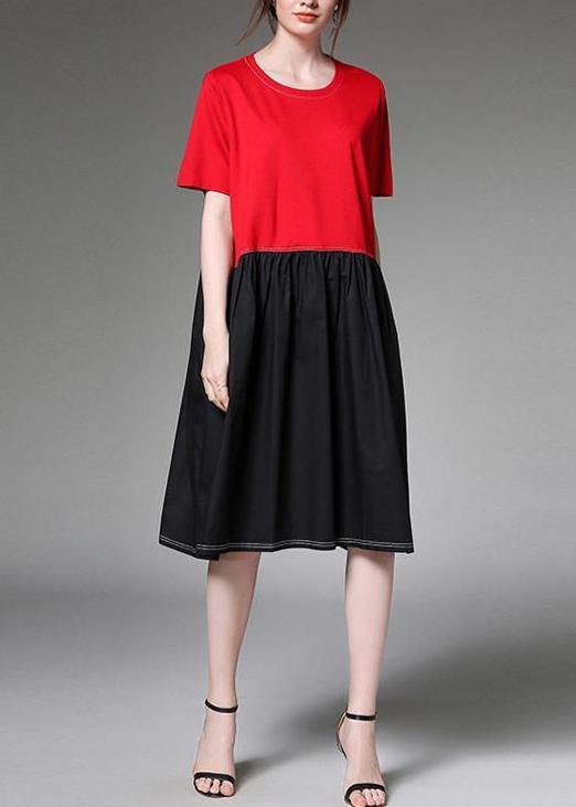 Summer Dress Cotton Loose Dress