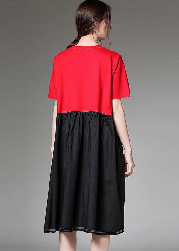Summer Dress Cotton Loose Dress