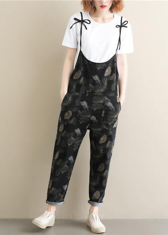 Summer Large Size Loose Thin Strap Pants Knit Pants Long Pants