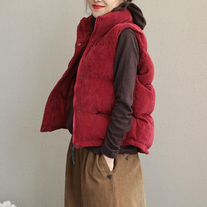 Thicken Warm Waistcoat Winter Tops