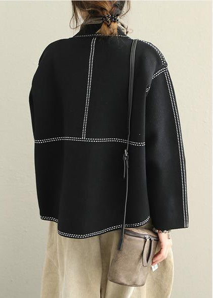 Fine Loose Button Down Sweater Coat Tops