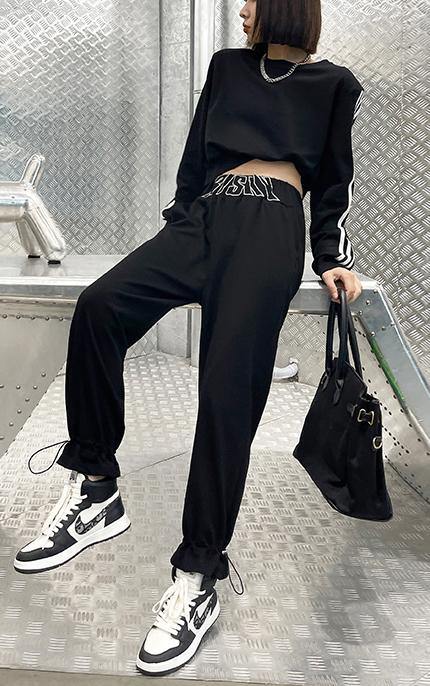 Two Piece Suit of Spring Leisure Sweater and Pants
