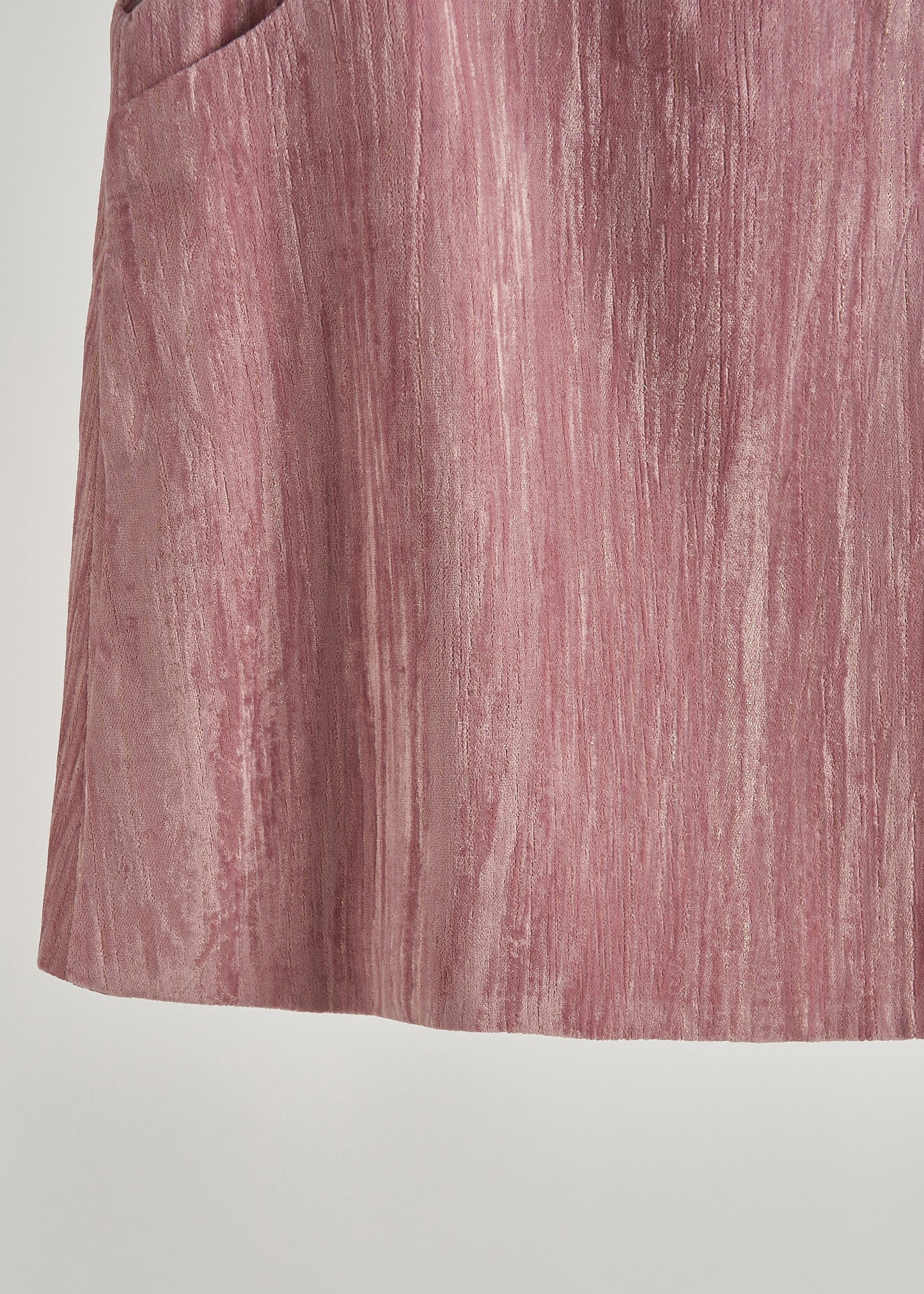 Unique Rose Decorated Silk Velour Vests Spring